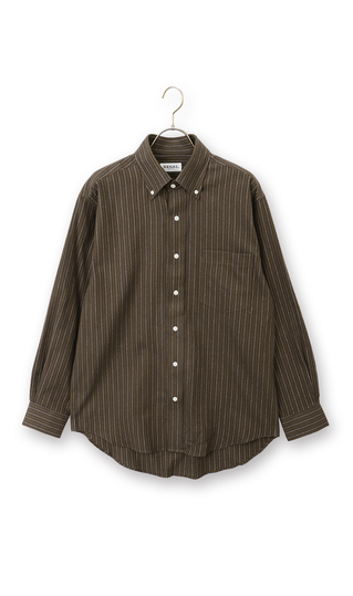 両面起毛ツイルボタンダウンカジュアルシャツ【EASY CARE】