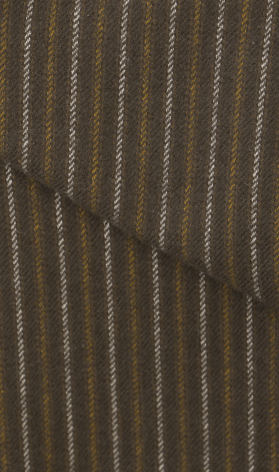 両面起毛ツイルボタンダウンカジュアルシャツ【EASY CARE】 ブラウン M