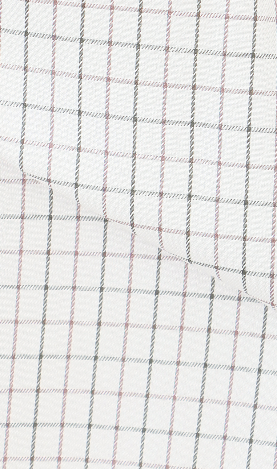 ボタンダウンチェックシャツ【SUPER EASY IRON】 ブラウン M