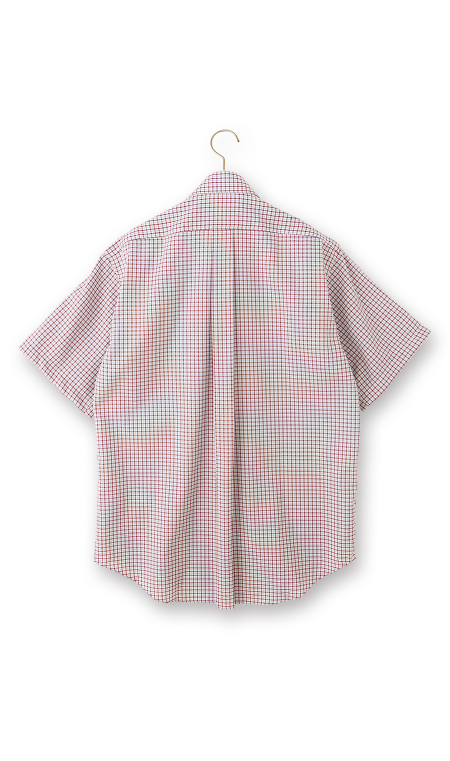 ボタンダウンカジュアルシャツ【EASY CARE】 レッド M