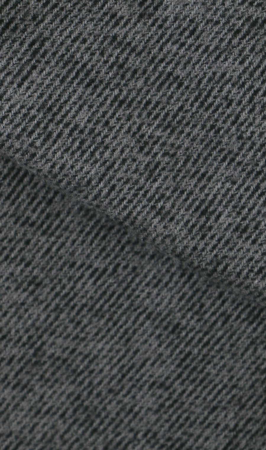 起毛ツイルレギュラーカラーシャツ チャコール M