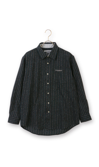 起毛ツイルレギュラーカラーシャツ