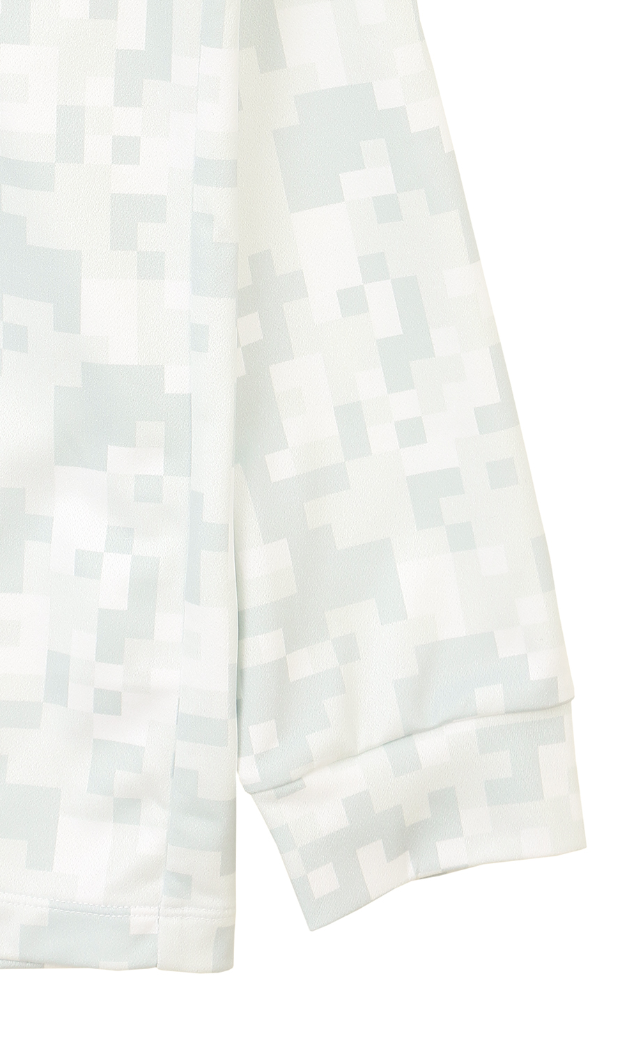 総柄共襟ポロシャツ【MIZUNO GOLF】 ライトグレー M