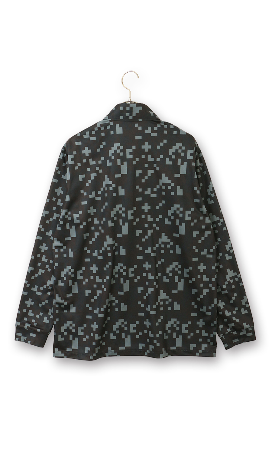 総柄共襟ポロシャツ【MIZUNO GOLF】 (52JAC577-09) | MIZUNO