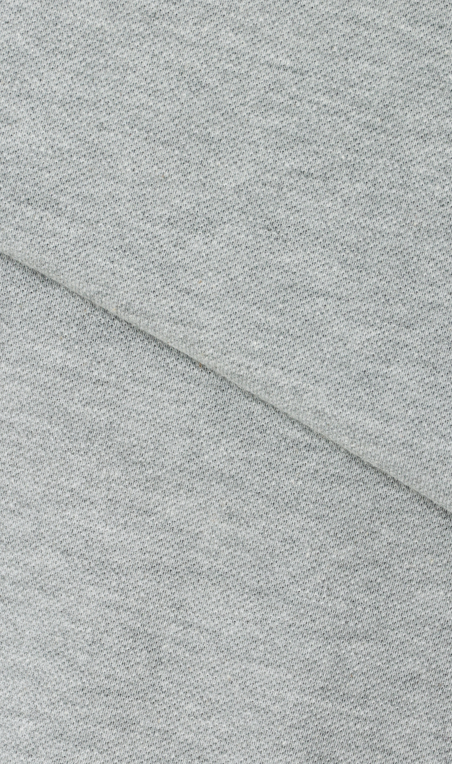 鹿の子リブ襟ポロシャツ【BEVERLY HILLS POLO CLUB】 グレー M