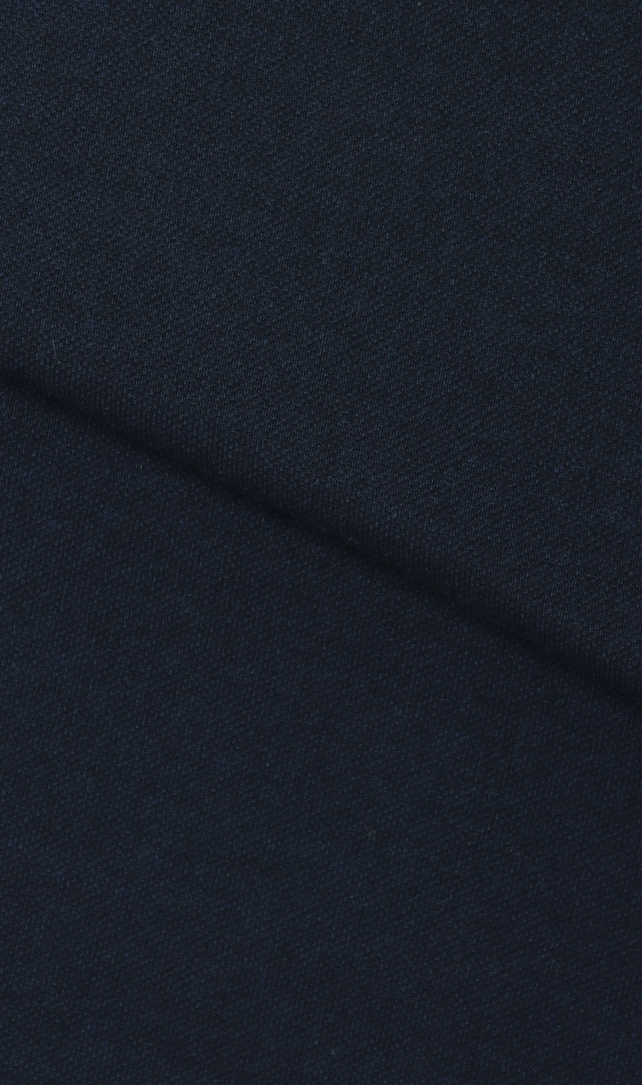 鹿の子リブ襟ポロシャツ【BEVERLY HILLS POLO CLUB】 ネイビー M