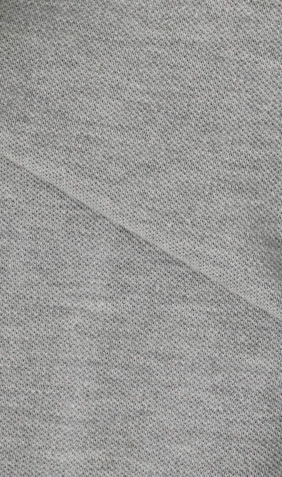 鹿の子リブ襟ポロシャツ【BEVERLY HILLS POLO CLUB】 グレー M