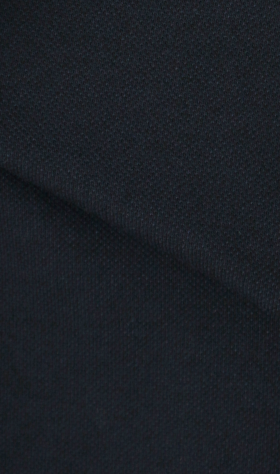 鹿の子リブ襟ポロシャツ【BEVERLY HILLS POLO CLUB】 ネイビー M