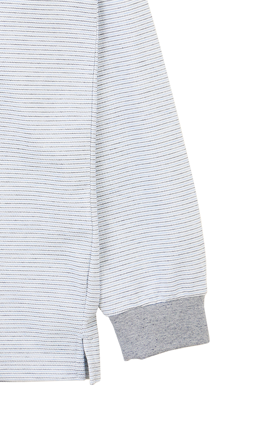 ミジンボーダーポロシャツ【REGAL】 ブルー M