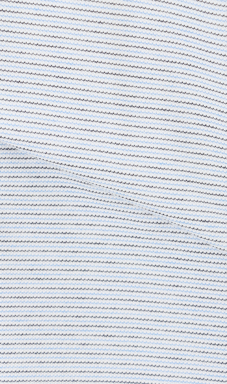 ミジンボーダーポロシャツ【REGAL】 ブルー M