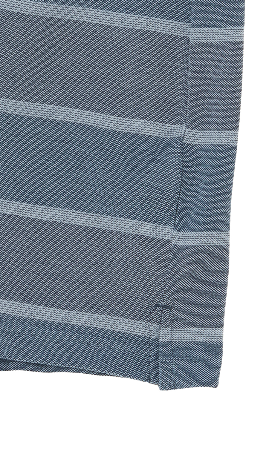 鹿の子ボーダーポロシャツ【REGAL】 ネイビー M