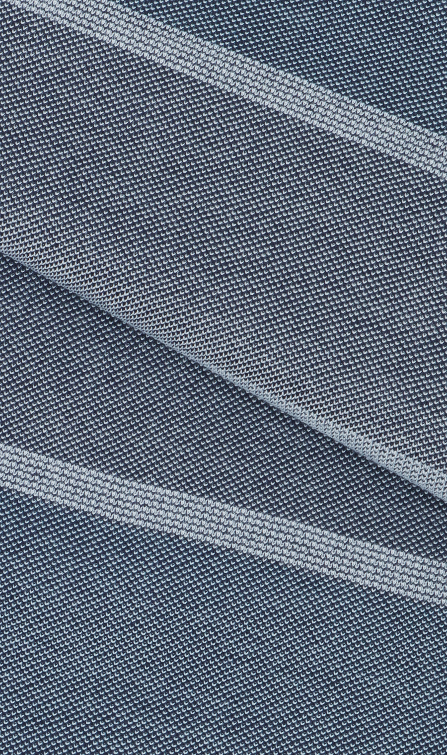 鹿の子ボーダーポロシャツ【REGAL】 ネイビー M