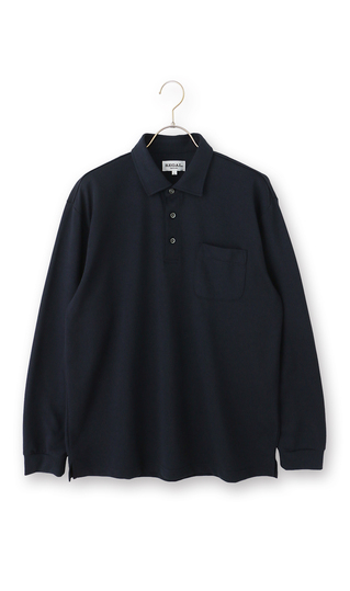 台襟付き鹿の子ポロシャツ【REGAL】