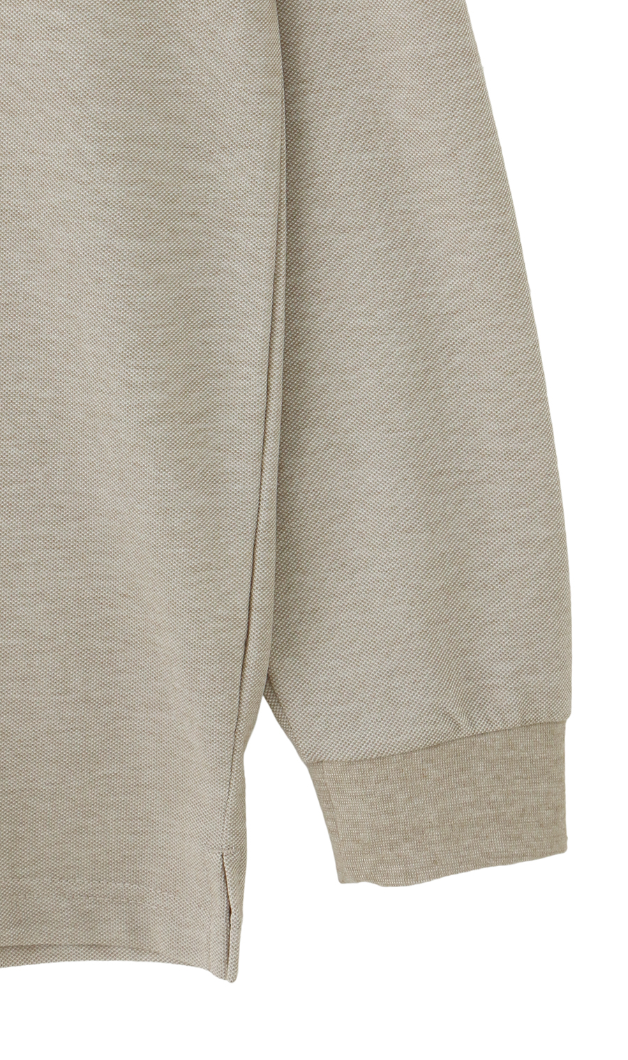 台襟付き鹿の子ポロシャツ【REGAL】 ベージュ M