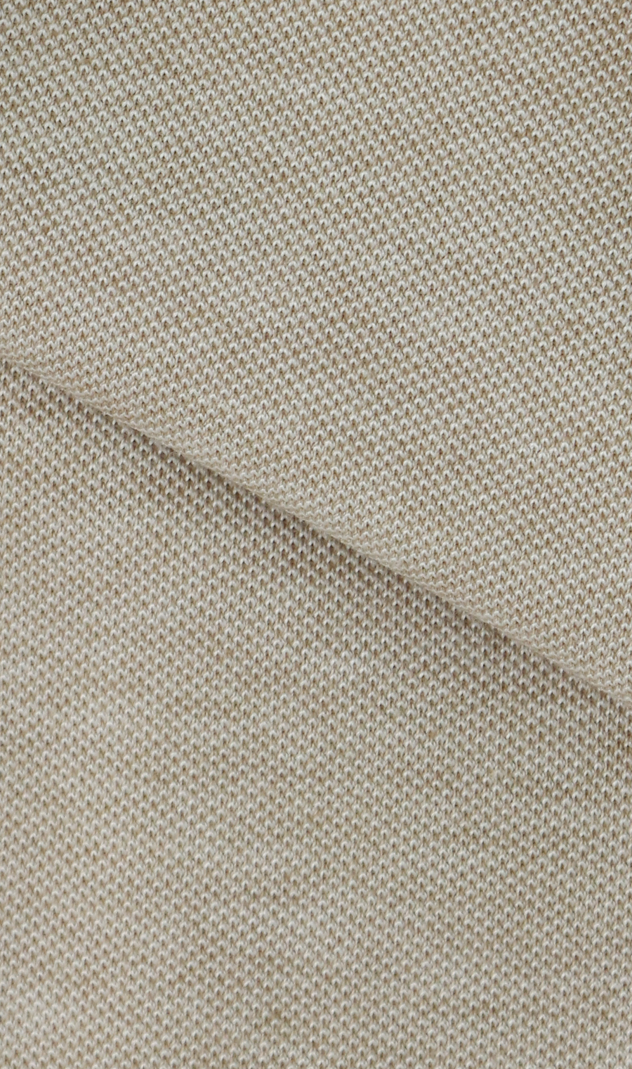 台襟付き鹿の子ポロシャツ【REGAL】 ベージュ M