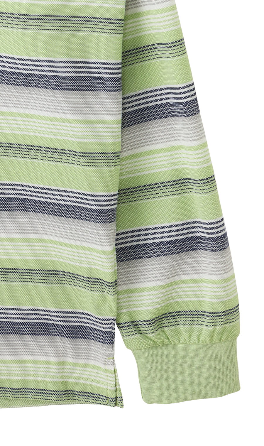 マルチボーダーポロシャツ【REGAL】 グリーン M