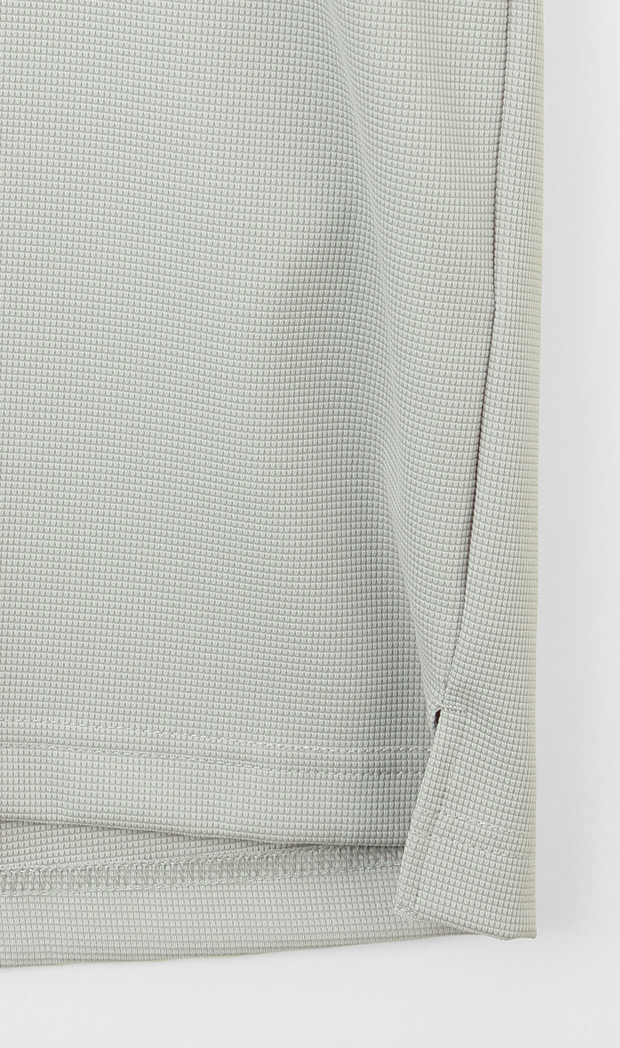 冷たいポロシャツ【ボタンダウン】【＃すごポロ】 ライトグレー S