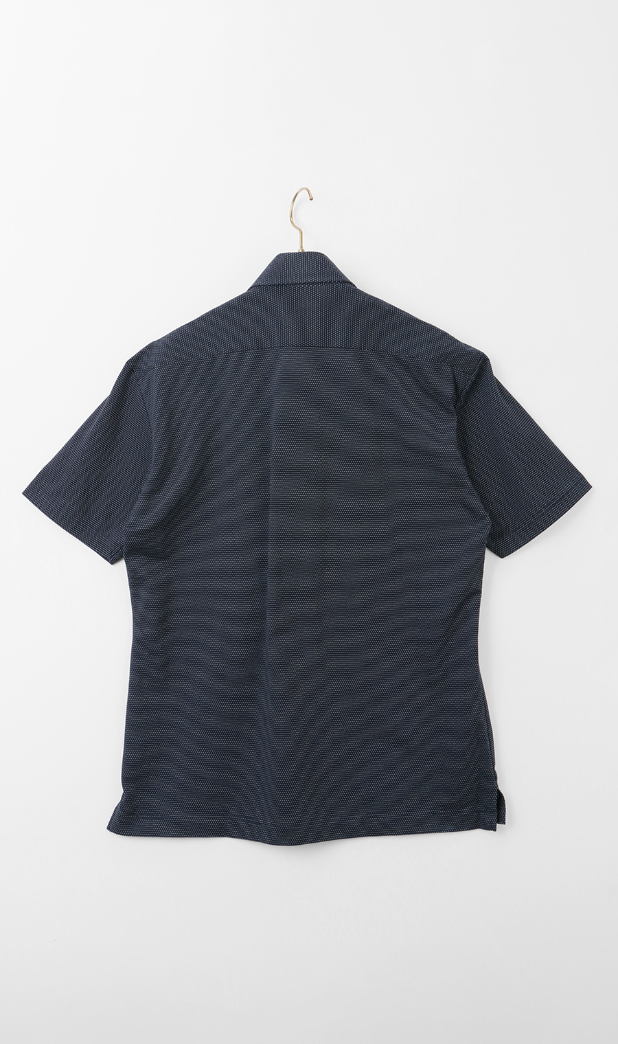 サラッとポロシャツ【ワイドカラー】【ALTIMA】【＃すごポロ】 ネイビー S