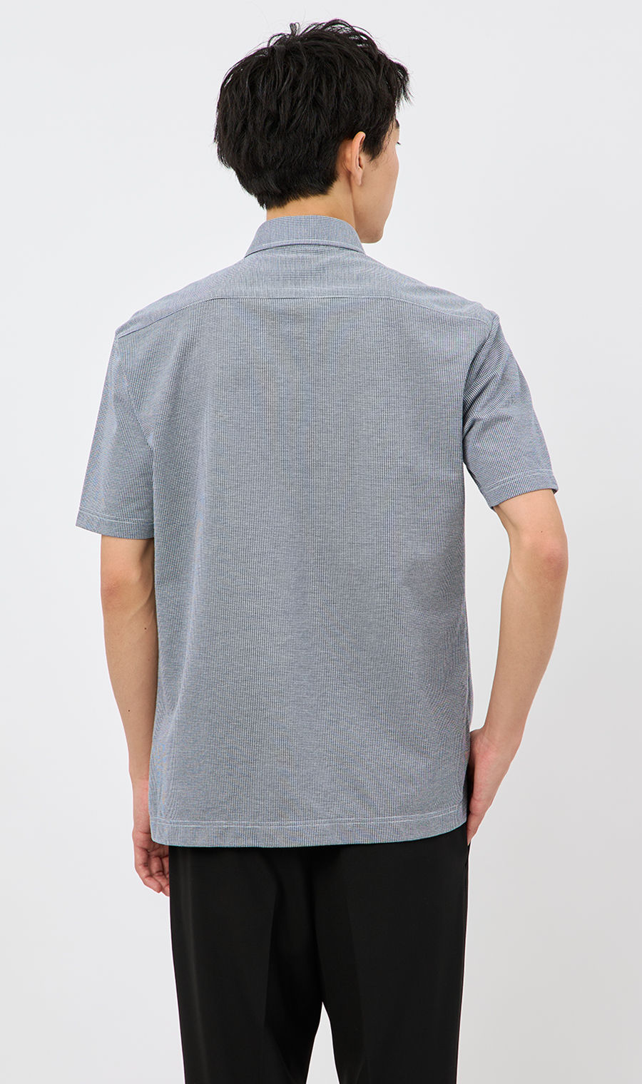 サラッとポロシャツ【ボタンダウン】【ALTIMA】【＃すごポロ】 ブルー L