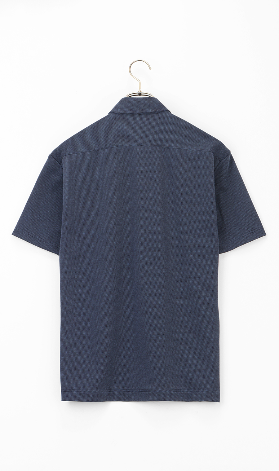 サラッとポロシャツ【ボタンダウン】【ALTIMA】【#すごポロ】 ネイビー S