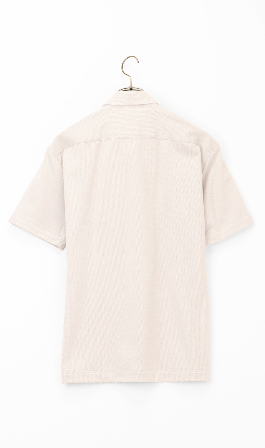 サラッとポロシャツ【ボタンダウン】【ALTIMA】【#すごポロ】 ベージュ S