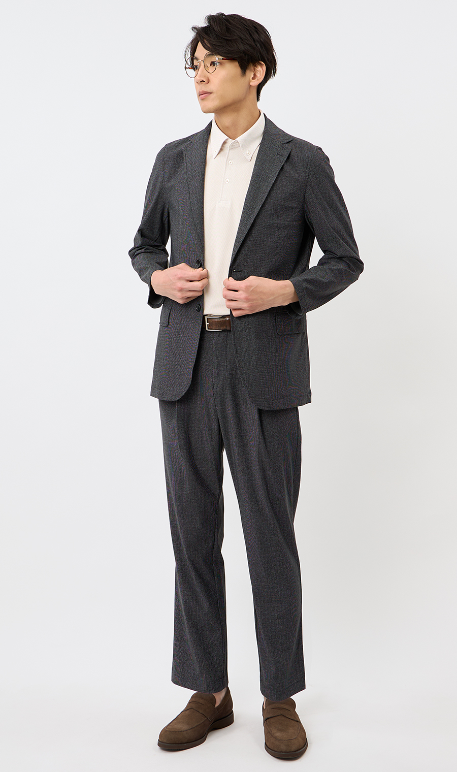 サラッとポロシャツ【ボタンダウン】【ALTIMA】【#すごポロ】 ベージュ S