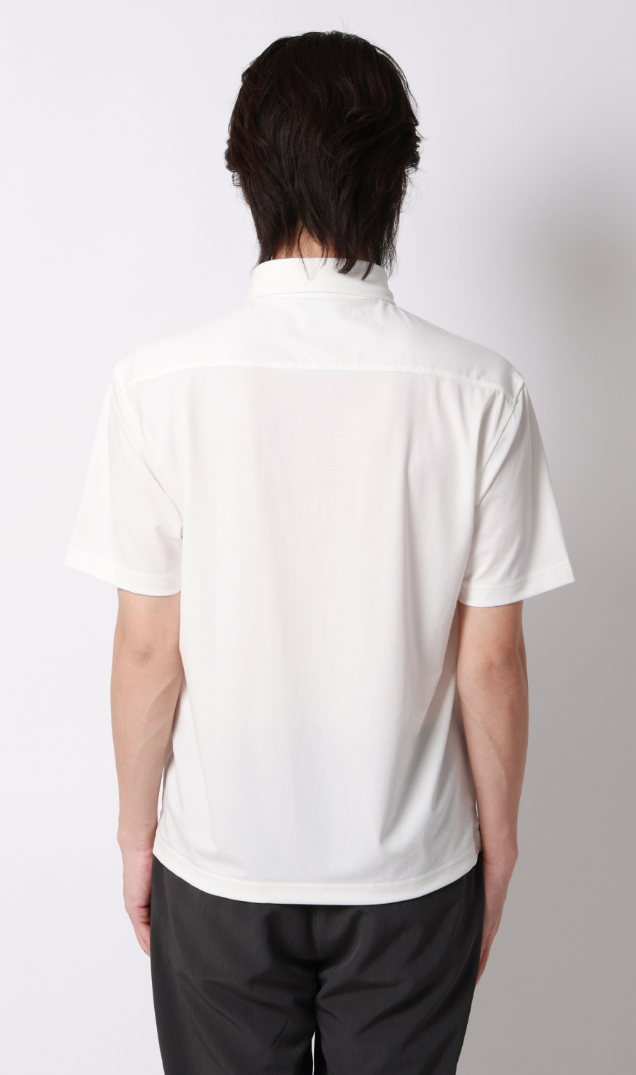 冷たいポロシャツ【ボタンダウン】【＃すごポロ】 ホワイト S