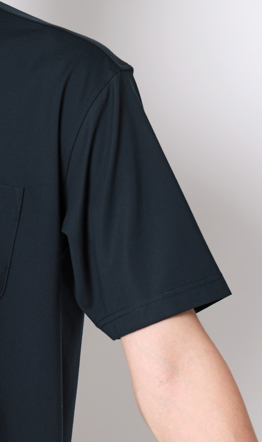 冷たいポロシャツ【ボタンダウン】【＃すごポロ】 ネイビー S