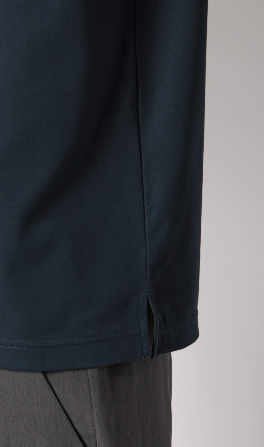 冷たいポロシャツ【ボタンダウン】【＃すごポロ】 ネイビー S