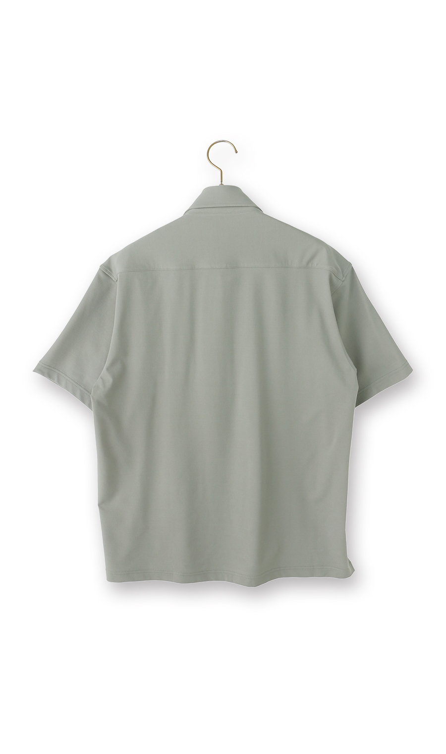 冷たいポロシャツ【ボタンダウン】【＃すごポロ】 グレー S