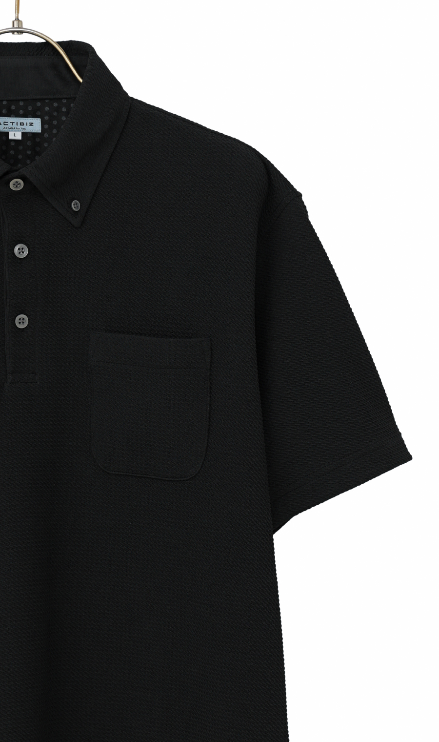冷たいポロシャツ【＃すごポロ】 (ACCS6313-01) | ACTIBIZ | 紳士服