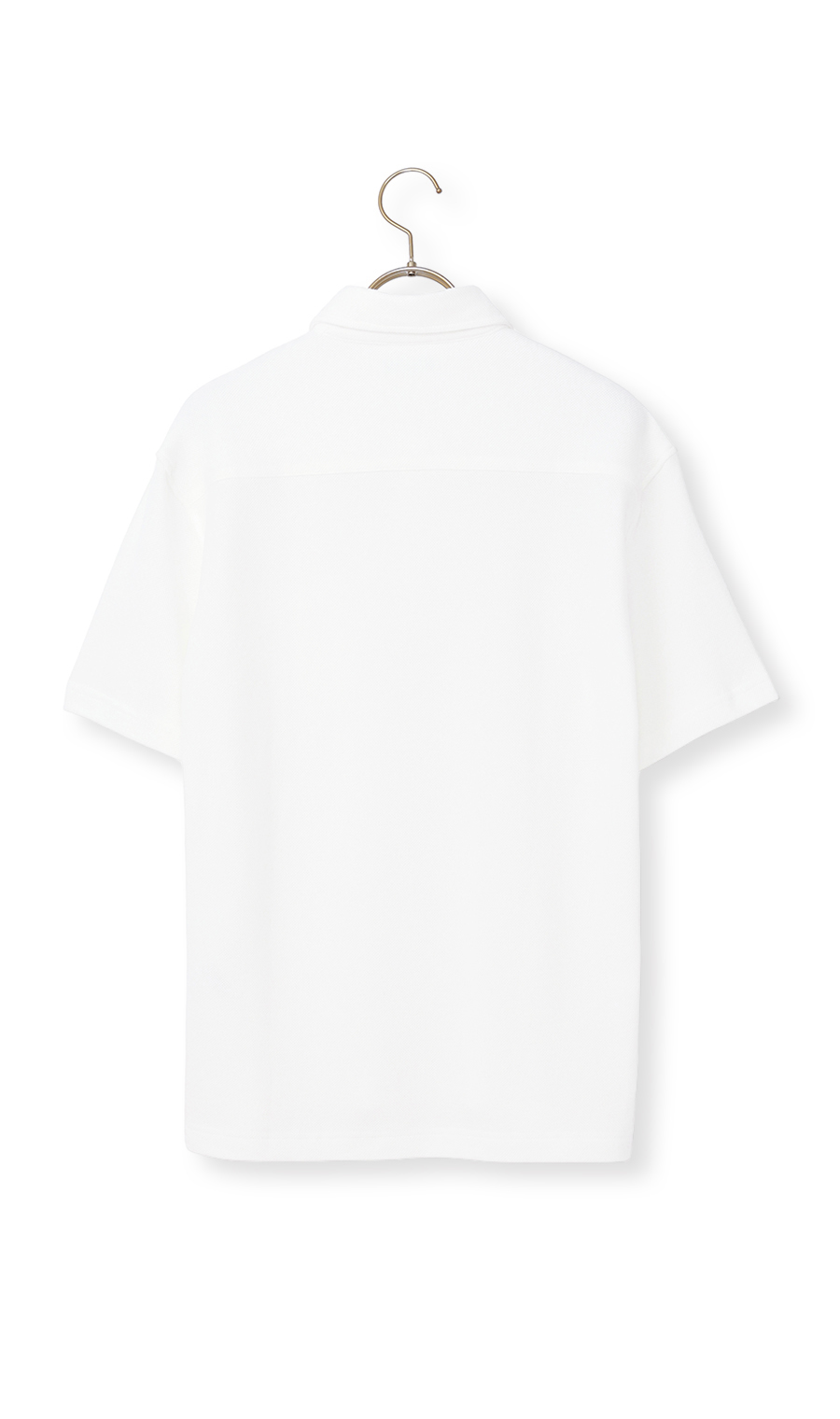 冷たいポロシャツ【ボタンダウン】【＃すごポロ】【涼】 ホワイト M