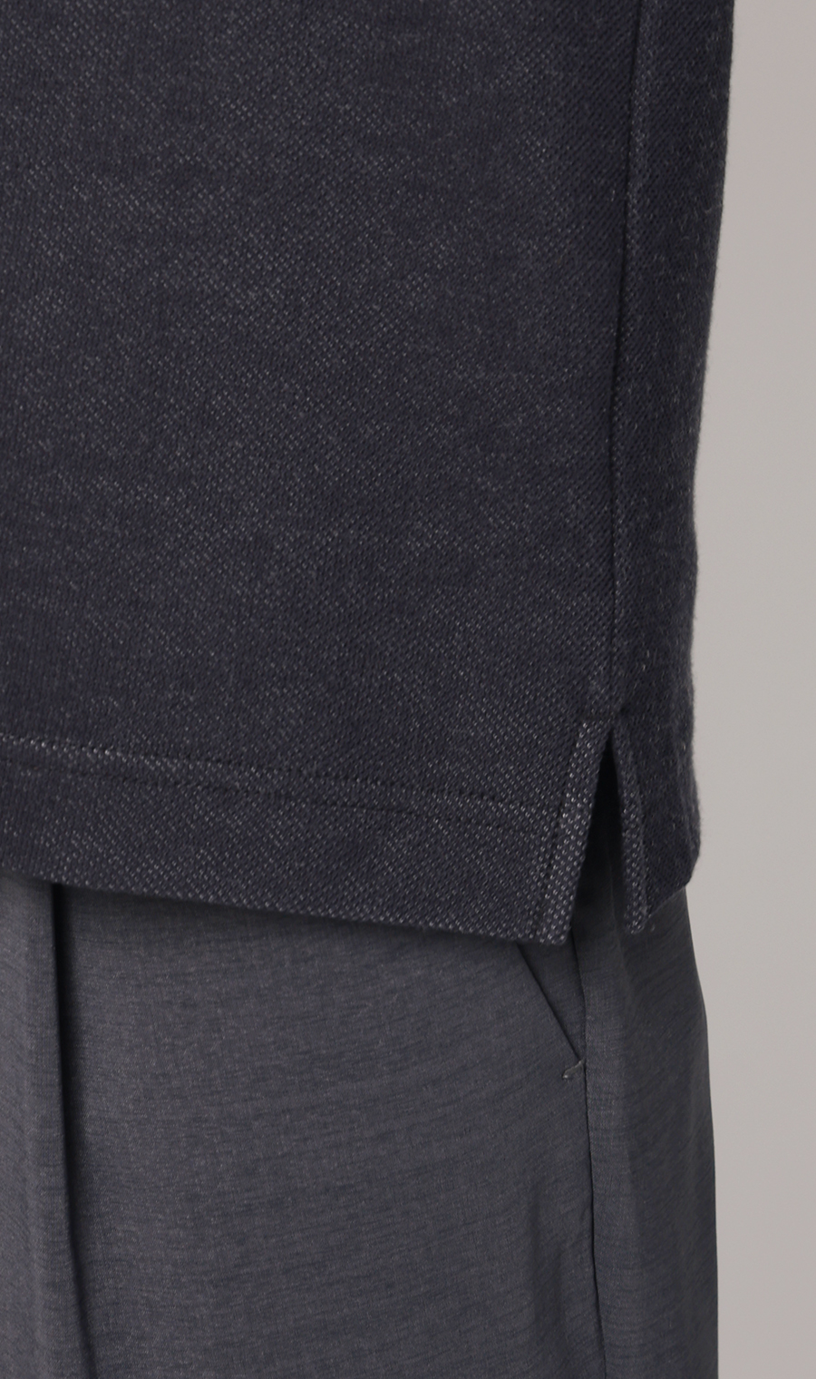 冷たいポロシャツ【ボタンダウン】【＃すごポロ】 ネイビー M