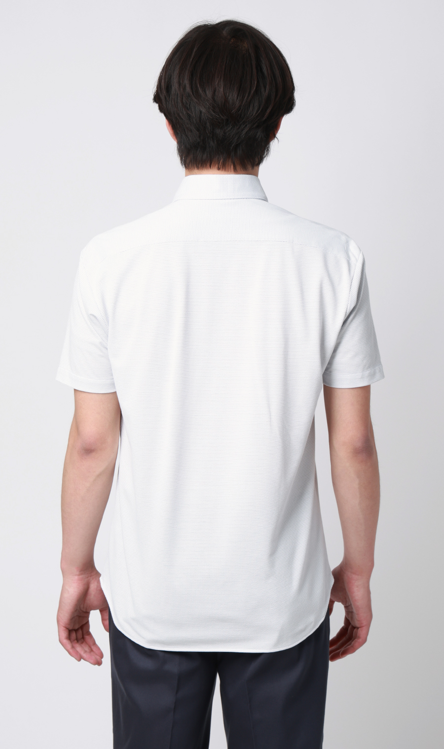 サラッとポロシャツ【涼】【スキッパーボタンダウン】【ALTIMA】【#すごポロ】 ネイビー S