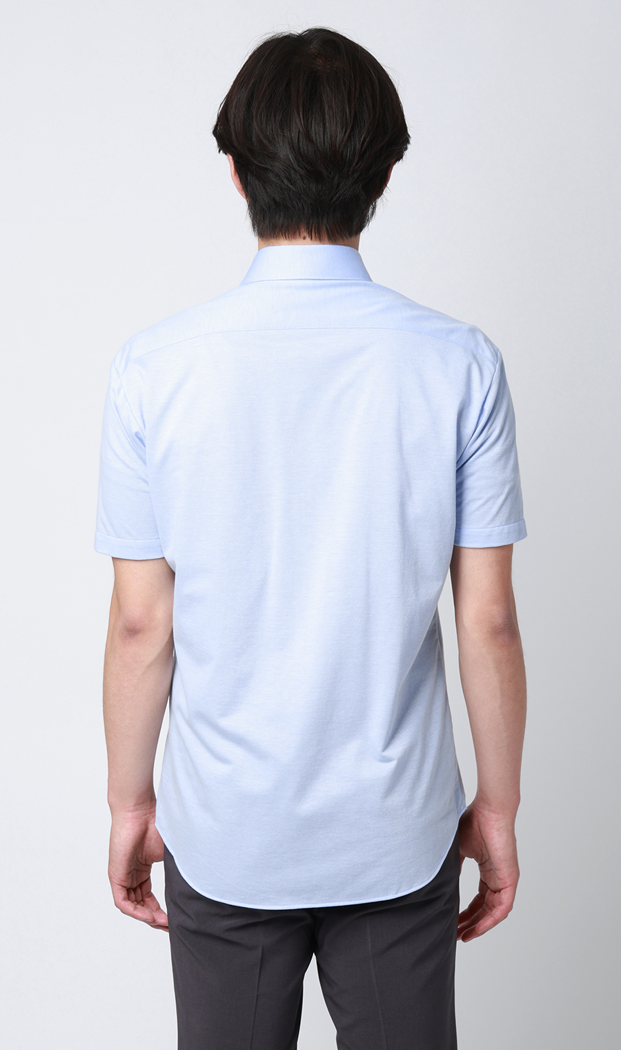 サラッとポロシャツ【涼】【ワイドカラー】【ALTIMA】【＃すごポロ】 サックス M