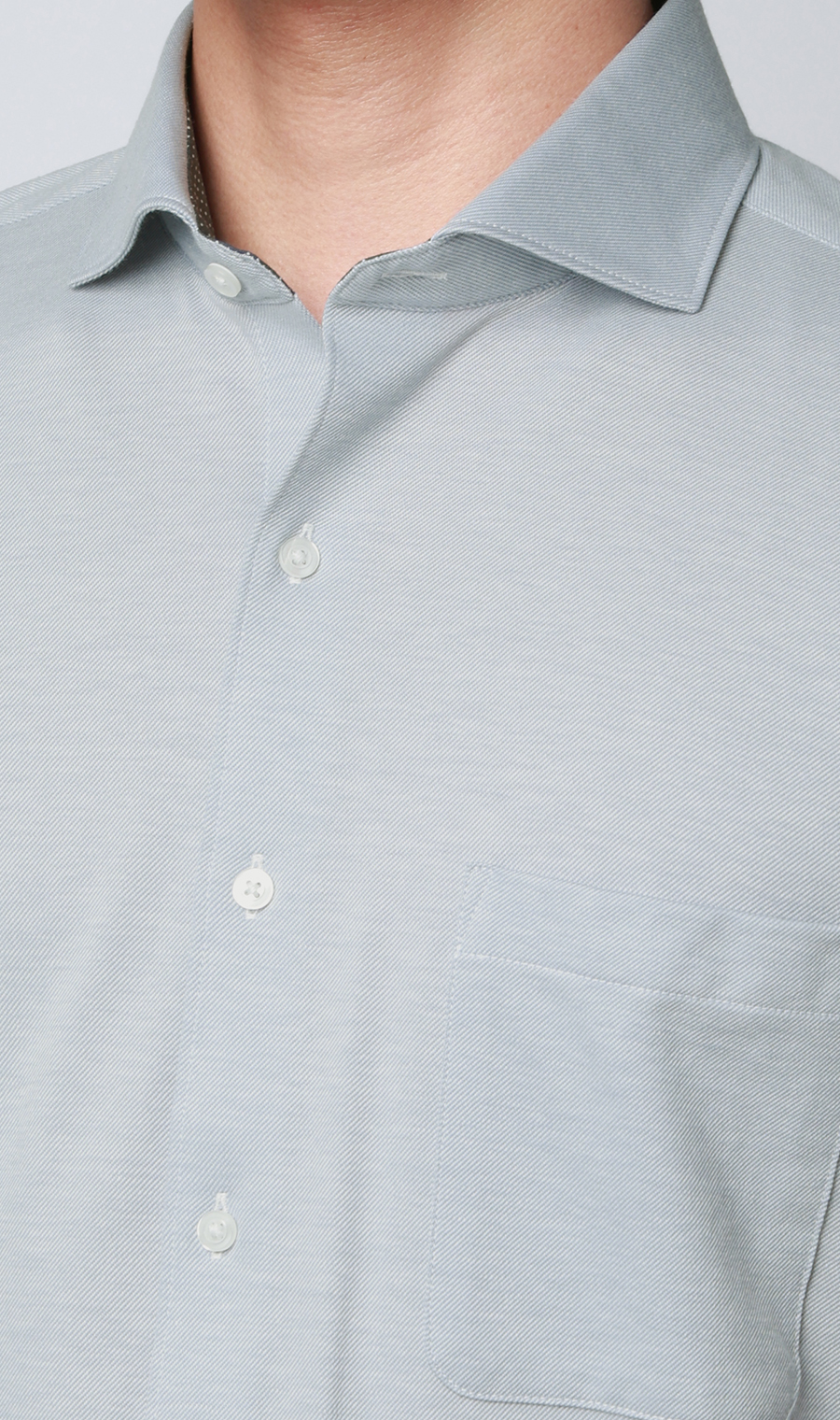 サラッとポロシャツ【涼】【ワイドカラー】【ALTIMA】【＃すごポロ】 ライトグレー M