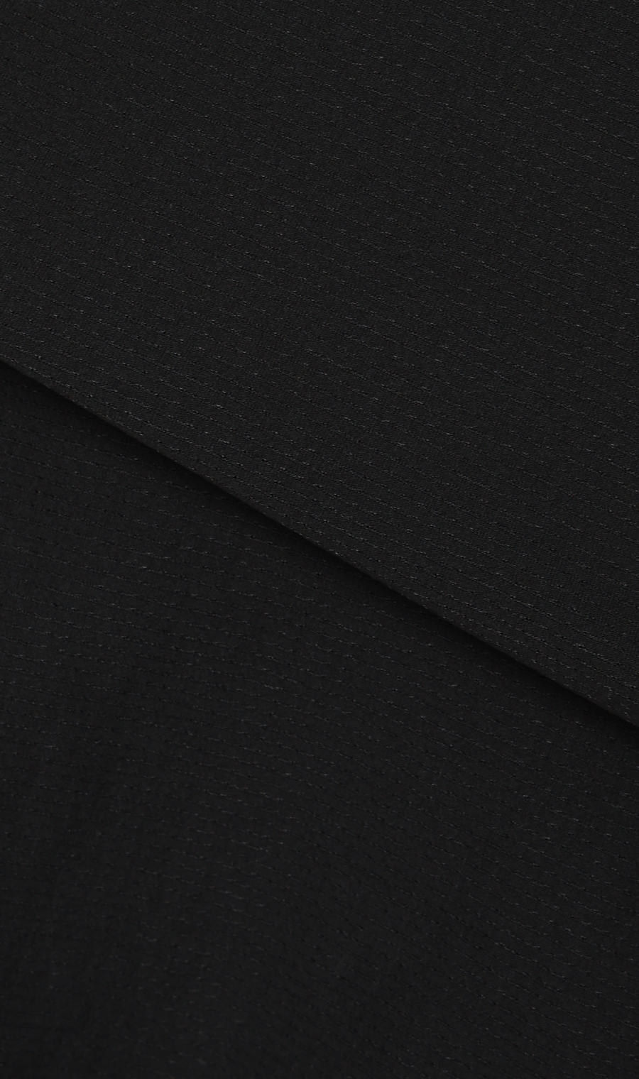 ドットメッシュポロシャツ ブラック M