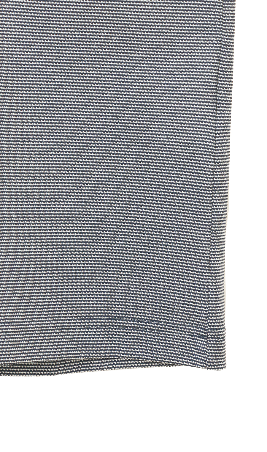 メッシュ襟ハーフジップポロシャツ【日本製】 ネイビー M