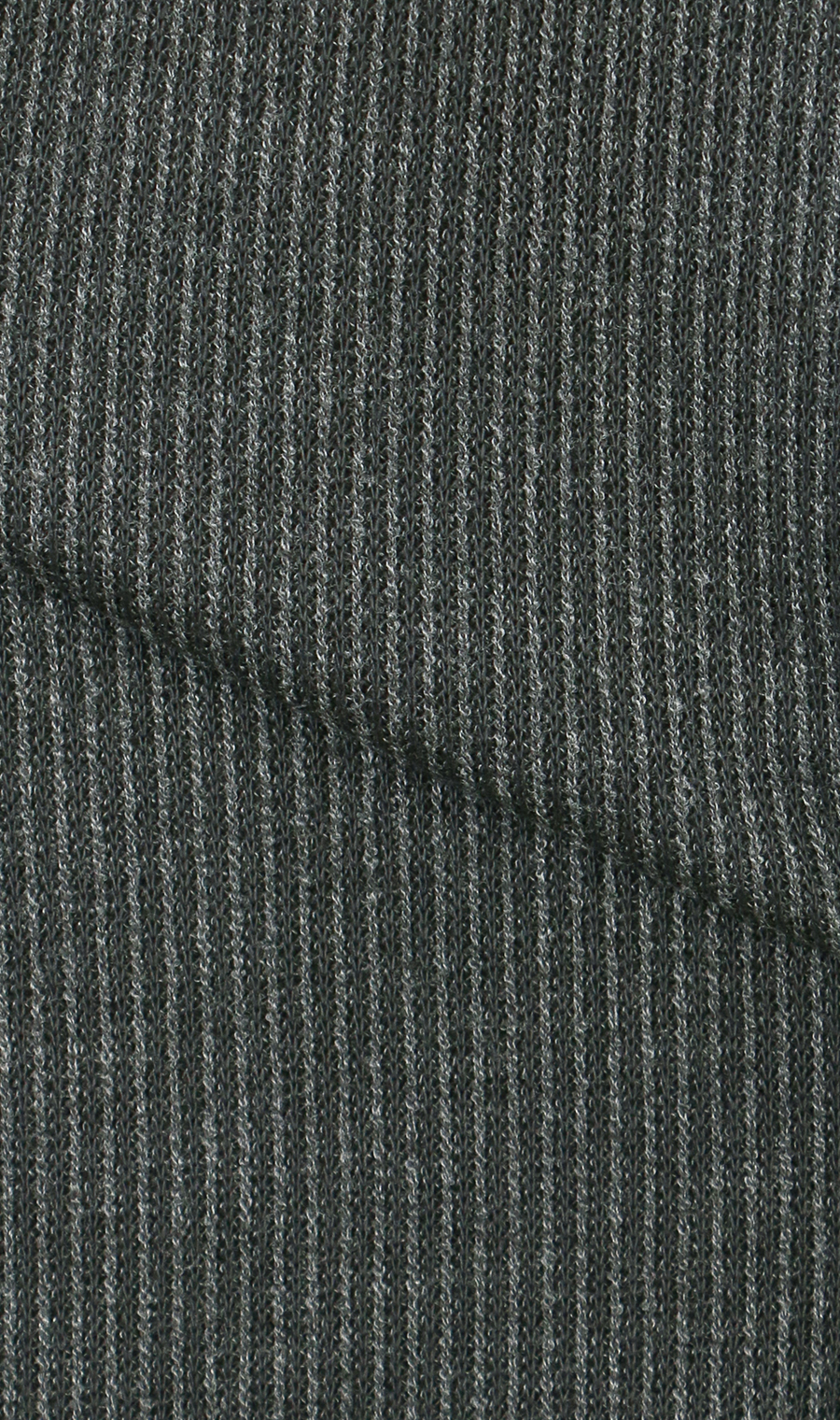 針抜きインレイ裏起毛ポロシャツ チャコール L