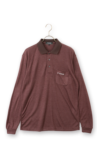 ペンシルストライプポロシャツ