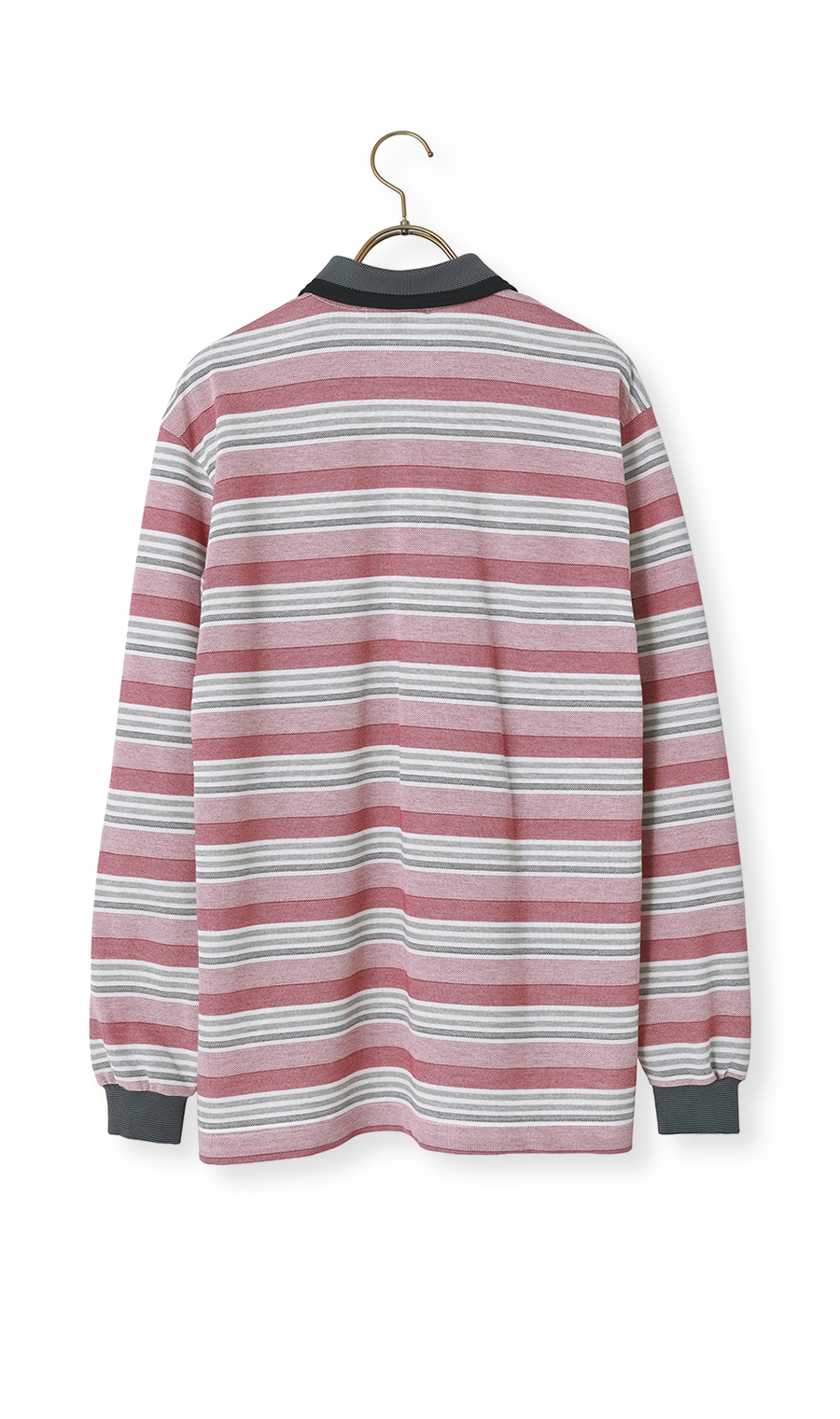 ボーダーポロシャツ【日本製】 (D6A07AY-35) | DUNLOP | 紳士服