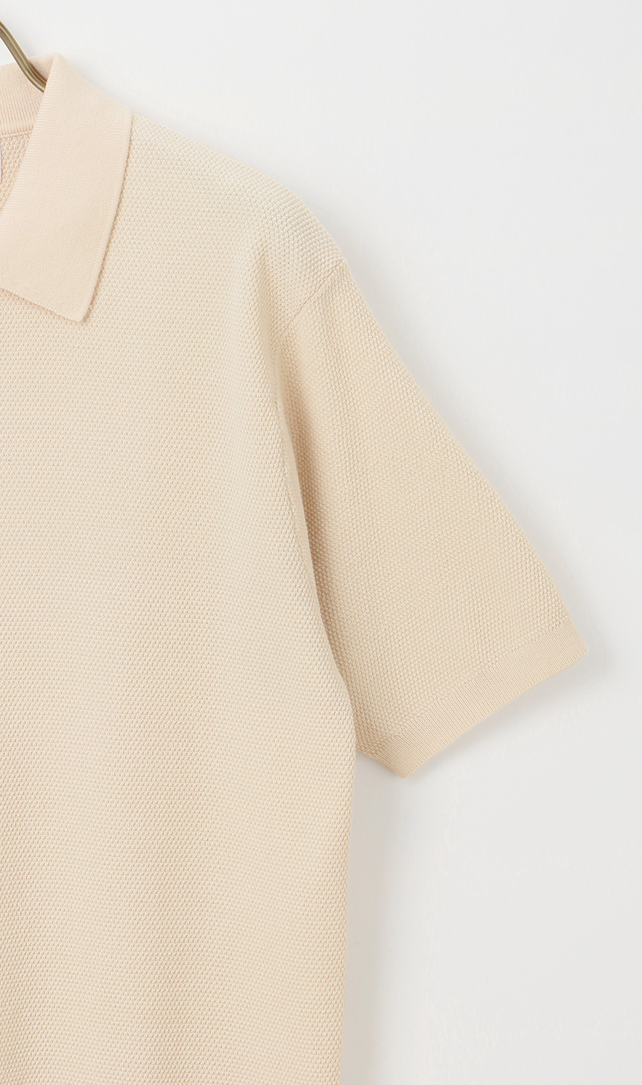 ニットポロシャツ【強撚糸カノコ】 (MOKN5301-41) | MORLES