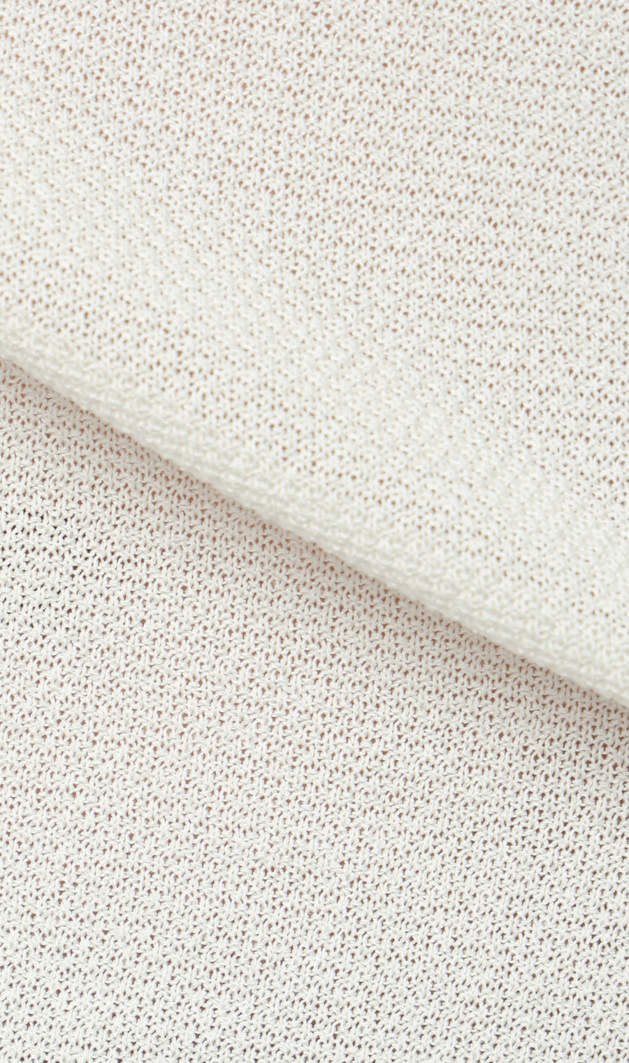 スキッパーニットポロシャツ【和紙混カノコ】 ホワイト S