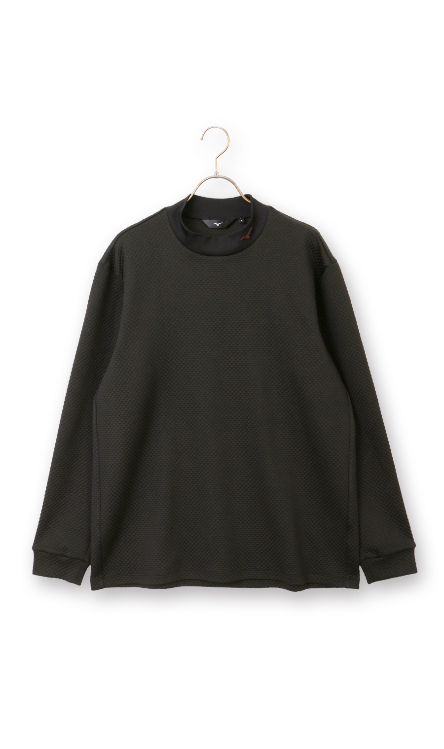 美品✨　TANGRAM ゴルフ　ブラック　モックネック　長袖シャツ　SIZE L モックネックTシャツ【MIZUNO GOLF】【セットアップ着用可