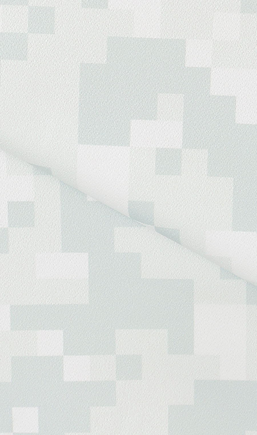 総柄モックネックシャツ【MIZUNO GOLF】 ライトグレー M