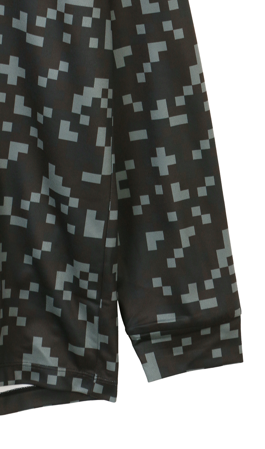 総柄モックネックシャツ【MIZUNO GOLF】 (52JAC578-09) | MIZUNO