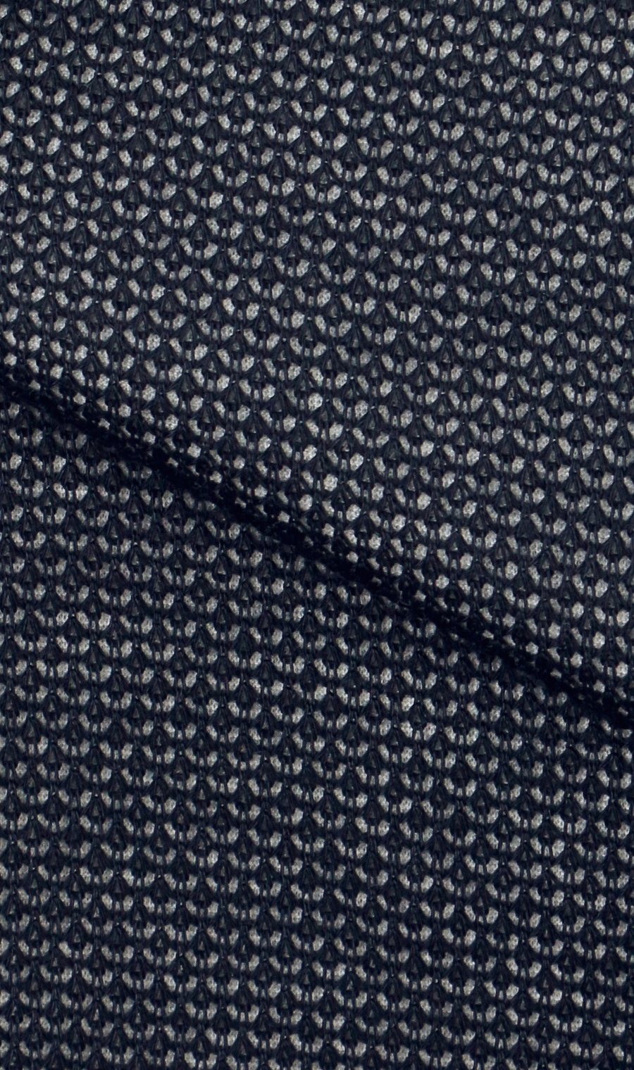 メッシュ接結クルーネックＴシャツ《gim》 ネイビー M