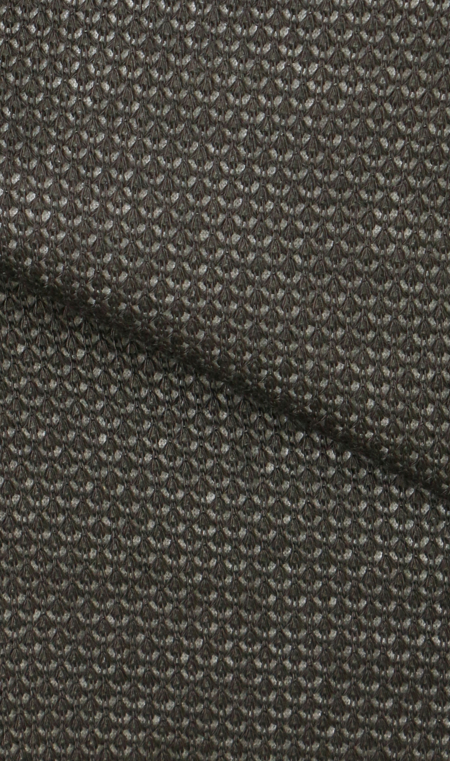 メッシュ接結クルーネックＴシャツ【gim】 グレー L