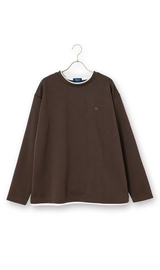 フェイクレイヤードロングTシャツ【Arnold Palmer】