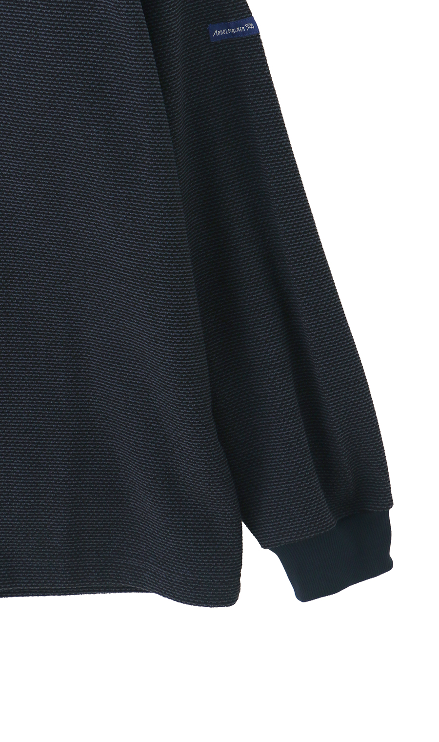 ハニカムフリースロングTシャツ【Arnold Palmer】 ネイビー M